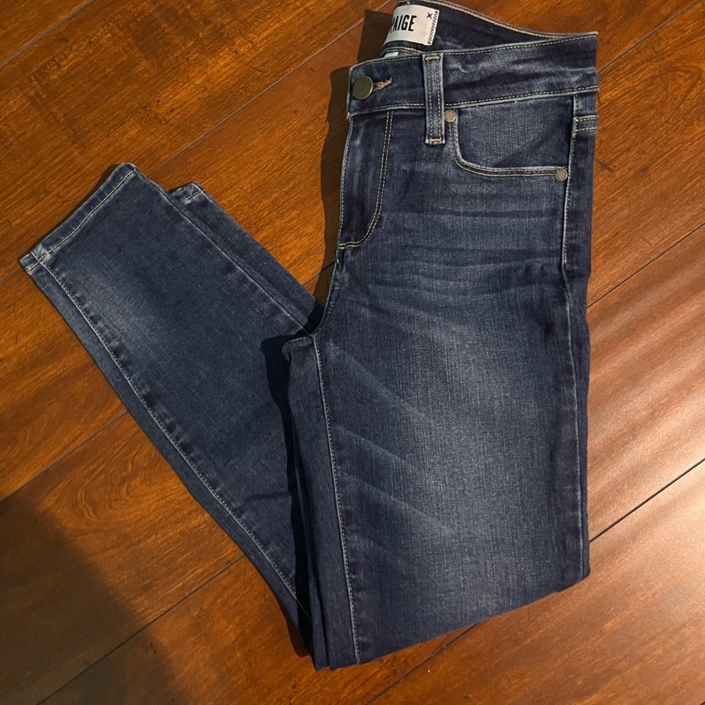 PAIGE Blue Skinny Jeans Premium Denim